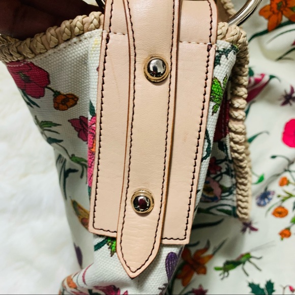 Gucci Horsebit Hobo Floral Princess Grace handbag - Picture 9 of 12